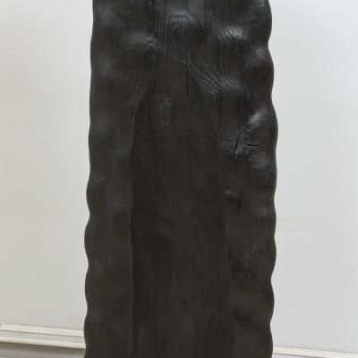 Dolman III Hand Carved Oak Contemporary Sculpture