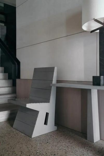 Dom Hans van der Laan Bossche School Chair by Dom Hans van der Laan