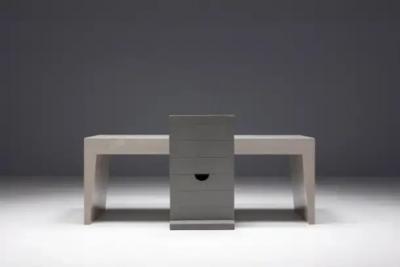 Dom Hans van der Laan Bossche School Table by Dom Hans van der Laan Jan de Jong Netherlands 1970s
