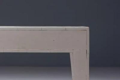 Dom Hans van der Laan Bossche School Table by Dom Hans van der Laan Jan de Jong Netherlands 1970s