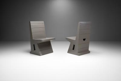 Dom Hans van der Laan Two Chairs by Dom Hans van der Laan The Netherlands 1960s