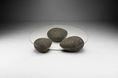 Domingos T tora Mesa A gua Carbono Coffee Table by Domingos T tora Brazil 21st Century