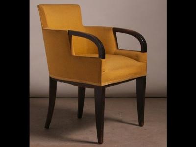 Dominique two pairs of armchairs