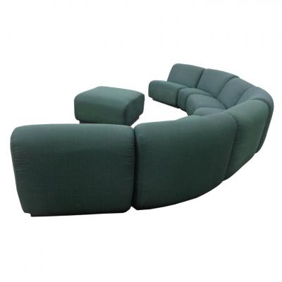Don Chadwick 8 Piece Modern Modular Chadwick Style Sectional Sofa
