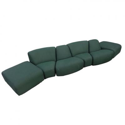 Don Chadwick 8 Piece Modern Modular Chadwick Style Sectional Sofa