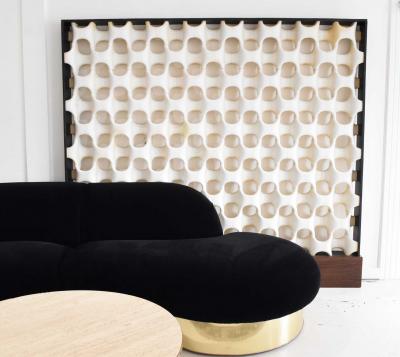 Don Harvey Richard Dick Harvey Sculpta Grille Room Divider