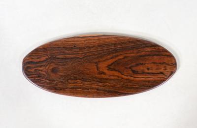 Don S Shoemaker Rosewood Oval Tray for Se al Furniture