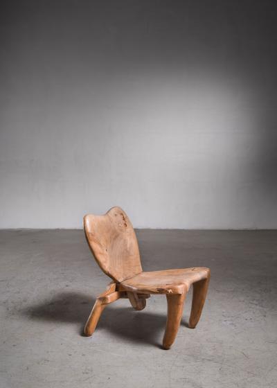 Don Shoemaker Don Shoemaker Studio Craft Wooden Chair Mexico 1960s