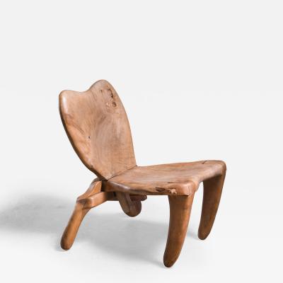 Don Shoemaker Don Shoemaker Studio Craft Wooden Chair Mexico 1960s