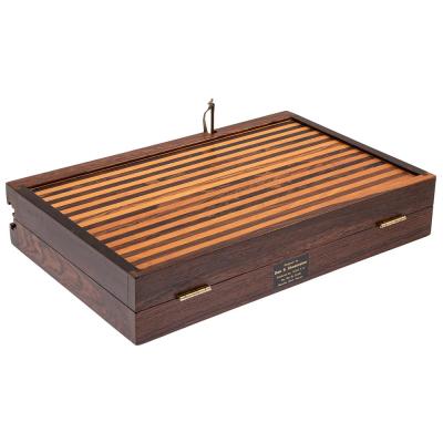 Don Shoemaker Hand Crafted Backgammon Set by Don Shoemaker