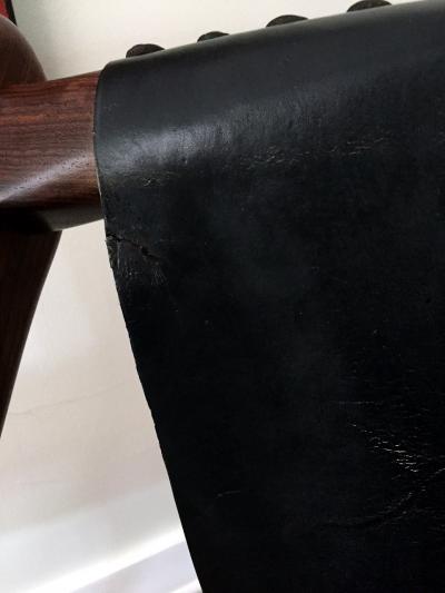 Don Shoemaker Rosewood Lounge Chair and Ottoman Don Shoemaker