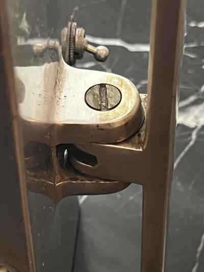 Donald Deskey ALUMINUM ART DECO ADJUSTABLE ANGLE LAMP