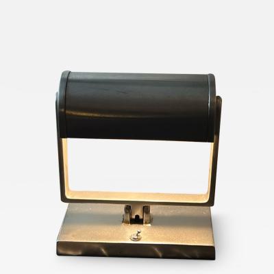Donald Deskey ALUMINUM ART DECO ADJUSTABLE ANGLE LAMP