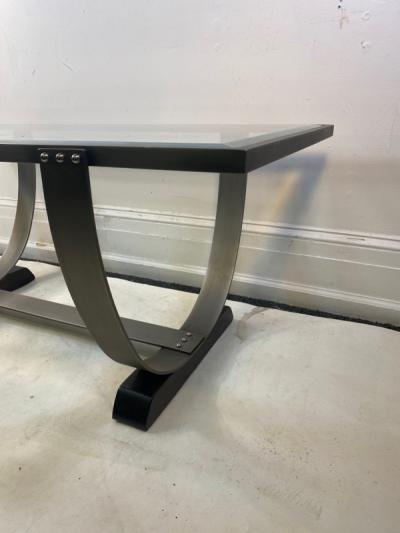 Donald Deskey ART DECO REVIVAL COFFEE TABLE IN THE MANNER OF DONALD DESKEY