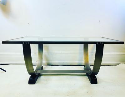 Donald Deskey ART DECO REVIVAL COFFEE TABLE IN THE MANNER OF DONALD DESKEY