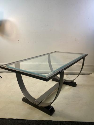 Donald Deskey ART DECO REVIVAL COFFEE TABLE IN THE MANNER OF DONALD DESKEY
