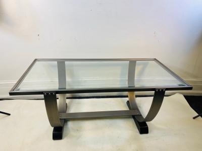 Donald Deskey ART DECO REVIVAL COFFEE TABLE IN THE MANNER OF DONALD DESKEY