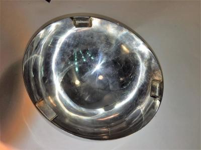 Donald Deskey Art Deco Modernist Pair of Chrome And Bakelite Lamps Attributed to Donald Deskey