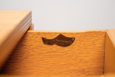 Donald Deskey Art Deco Vanity with Stool Mirror in Highly Figured Avodire