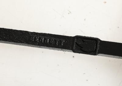 Donald Deskey Donald Deskey Bronze Black Iron Andirons