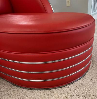 Donald Deskey Donald Deskey Design Art Deco Sofa Chaise Lounge