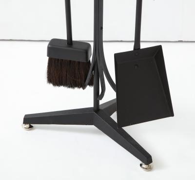 Donald Deskey Donald Deskey Nickel Blade Fire Tools