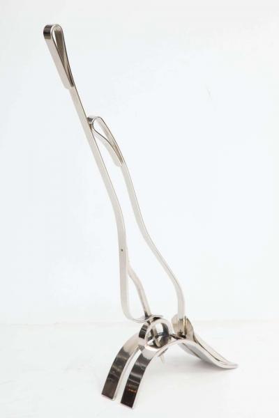 Donald Deskey Donald Deskey Polished Nickel Fire Tools