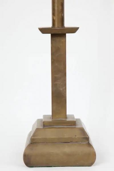 Donald Deskey Donald Deskey Style Bronze Lamps