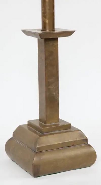 Donald Deskey Donald Deskey Style Bronze Lamps