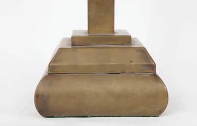 Donald Deskey Donald Deskey Style Bronze Lamps