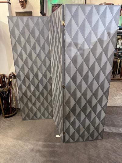 Donald Deskey Donald Deskey Three Panel Wood Screen Art Deco