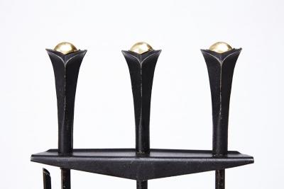 Donald Deskey Donald Deskey for Bennett Fireplace Tool Set