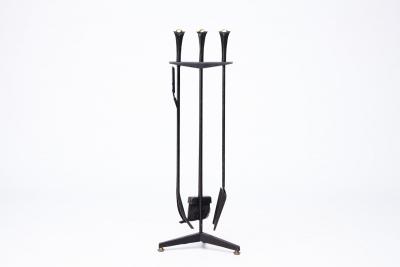 Donald Deskey Donald Deskey for Bennett Fireplace Tool Set