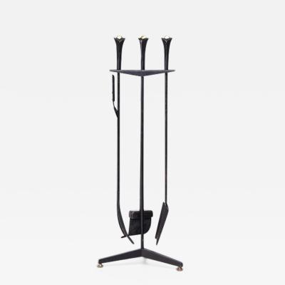 Donald Deskey Donald Deskey for Bennett Fireplace Tool Set