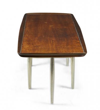 Donald Deskey Donald Deskey for Charak Modern Rosewood Surfboard Cocktail Coffee Table