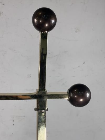 Donald Deskey MODERNIST ART DECO BRASS FLOOR LAMP BY DONALD DESKEY