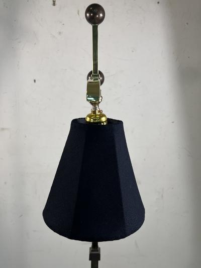 Donald Deskey MODERNIST ART DECO BRASS FLOOR LAMP BY DONALD DESKEY