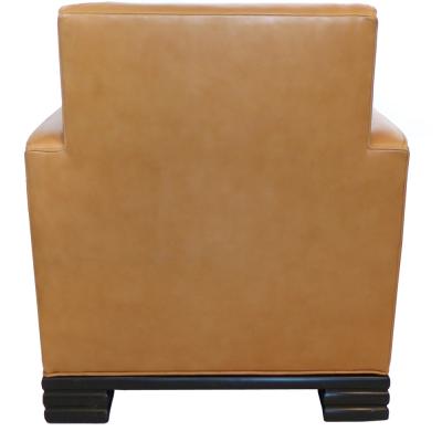 Donald Deskey Pair of Club Chairs by Donald Deskey For Radio City Music Hall