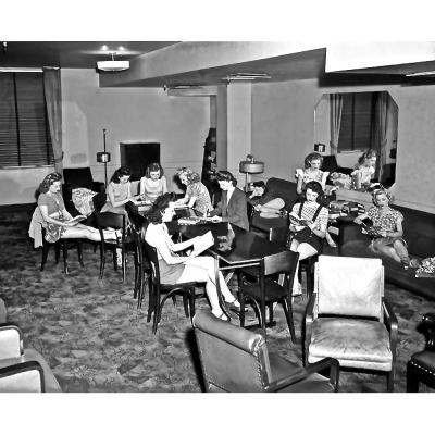 Donald Deskey Pair of Lounge Chairs by Donald Deskey For Radio City Music Hall