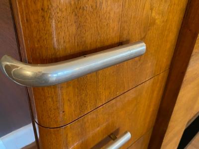 Donald Deskey RARE EXCEPTIONAL MODERNIST ART DECO SIDEBOARD IN THE MANNER OF DONALD DESKEY