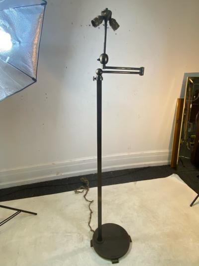 Donald Deskey RARE MODERNIST ART DECO FLOOR LAMP