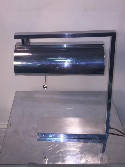 Donald Deskey Striking Modernist Art Deco Desk Lamp attributed to Donald Deskey