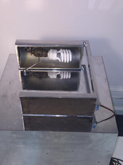 Donald Deskey Striking Modernist Art Deco Desk Lamp attributed to Donald Deskey
