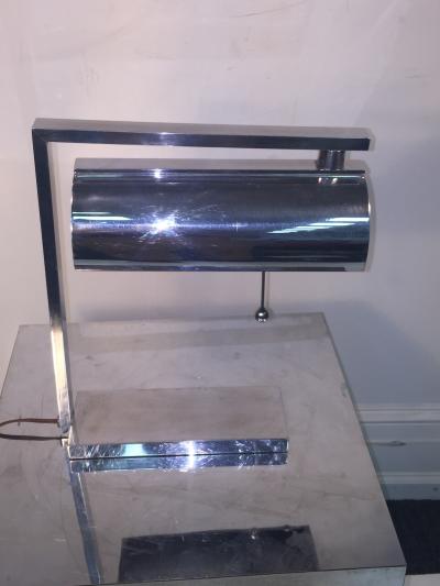 Donald Deskey Striking Modernist Art Deco Desk Lamp attributed to Donald Deskey