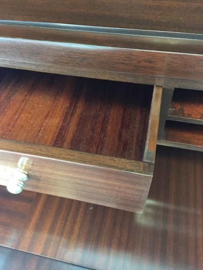 Donald Deskey Style Art Deco Skyscraper Design Secretary Wall Cabinet