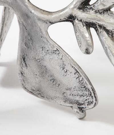 Donald Drumm 1970s Don Drumm Aluminum Modern Candle Holder