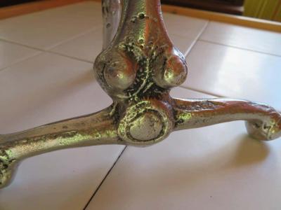 Donald Drumm Stunning Donald Drumm Brutalist Aluminium Dressing Table Mirror Mid Century