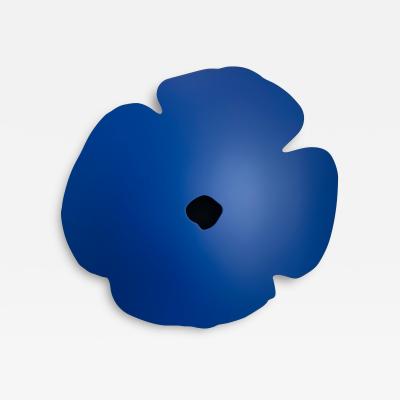 Donald Sultan Blue Wall Poppy