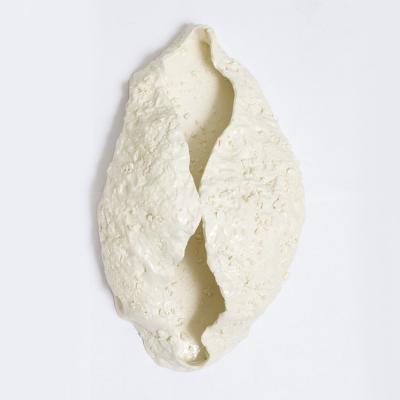 Dora Stanczel French Bespoke Organic Mona Sconces by Ceramicist Dora Stanczel