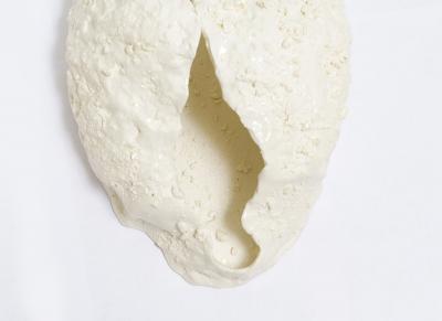 Dora Stanczel French Bespoke Organic Mona Sconces by Ceramicist Dora Stanczel